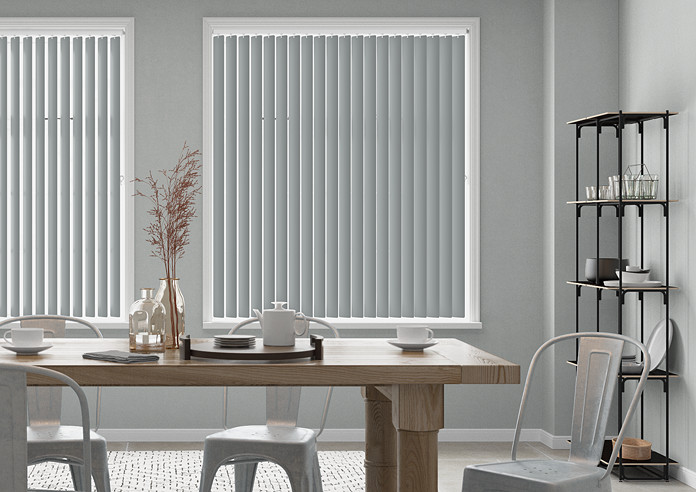 Treviso (Blackout), Slate Grey - Vertical Blind - Image 3